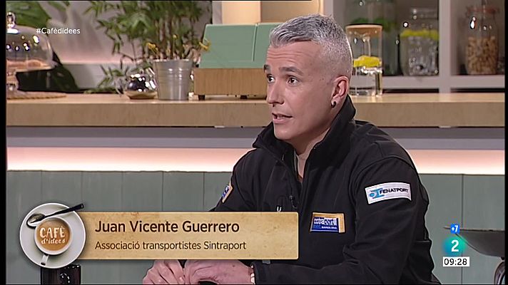 Entrevista a Juan Vicente Guerrero al Cafè d'Idees