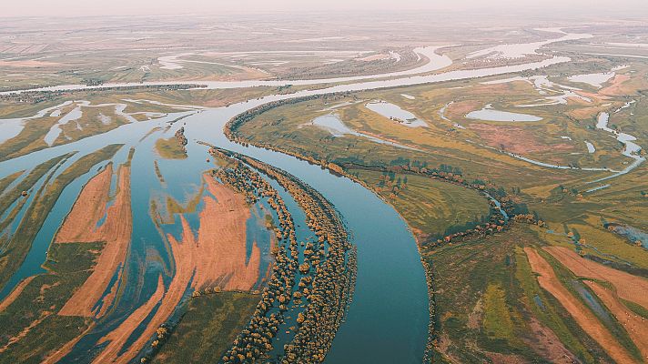 Un río se convierte en mar