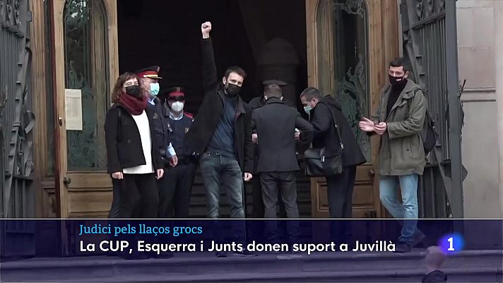 L'Informatiu - Jutgen Pau Juvillà per mantenir els llaços grocs a la Paeria durant les eleccions de 2019