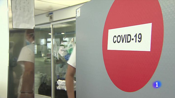 L'Informatiu - Els ingressats a les UCI i a planta per COVID continuen creixent i el risc de rebrot ja és alt