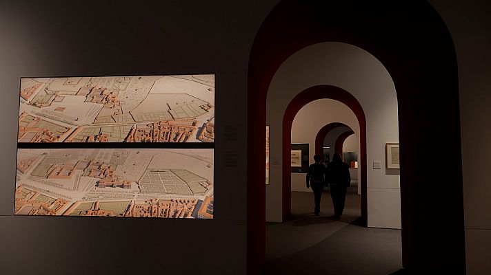 Telediario 1 - Hallan una arquería del desaparecido Cuartel de San Gil de Sabatini, del siglo XVIII