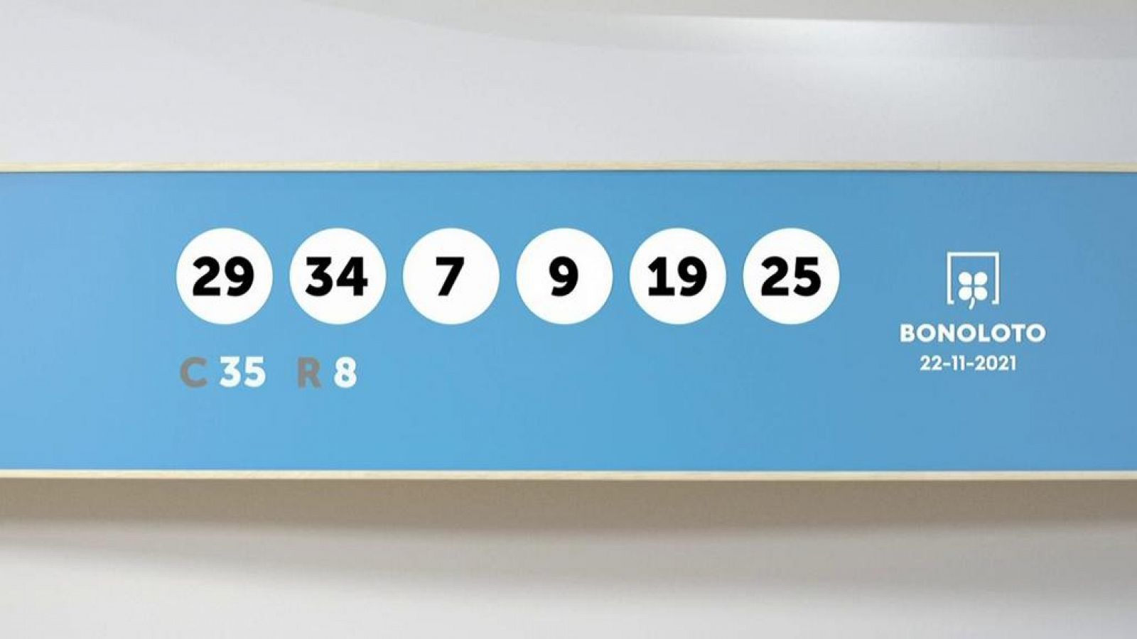 Sorteo de la Lotería Bonoloto del  22/11/2021 - Ver ahora