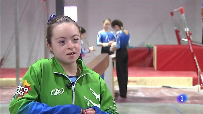 Telediario 2 - Inclusividad en el próximo campeonato de España de gimnasia