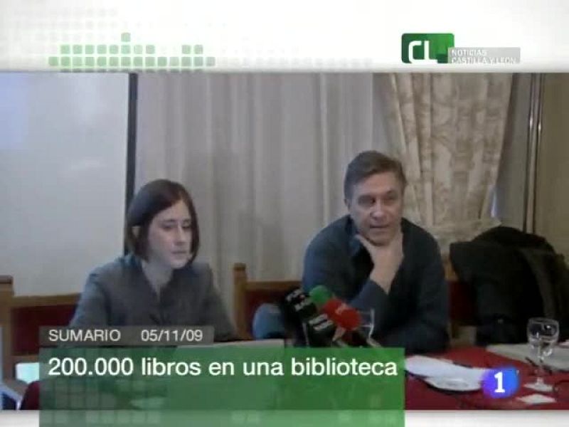 Noticias de Castilla y León. Informativo Territorial de Castilla y León.(05/11/09) 