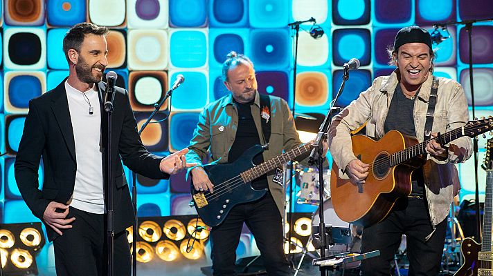 La noche D - La actuación de Los Secretos con Dani Rovira