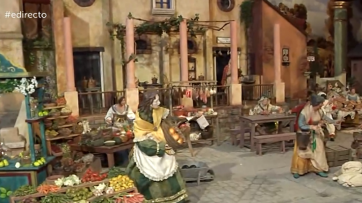 España Directo - Un belén de Navidad con toque napolitano