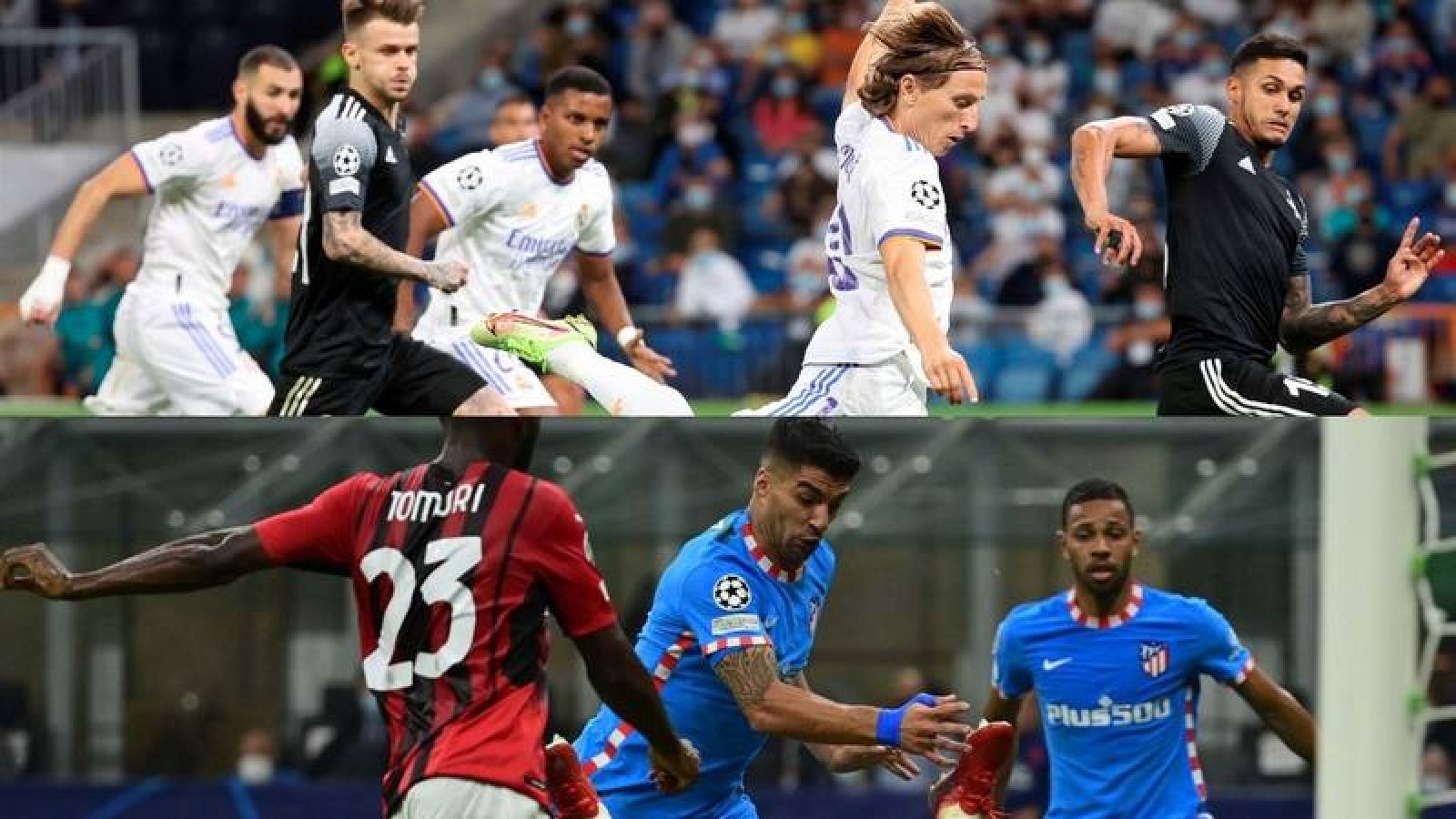 Penúltima bala para el Atlético en Champions; los octavos de final, a tiro para el Real Madrid