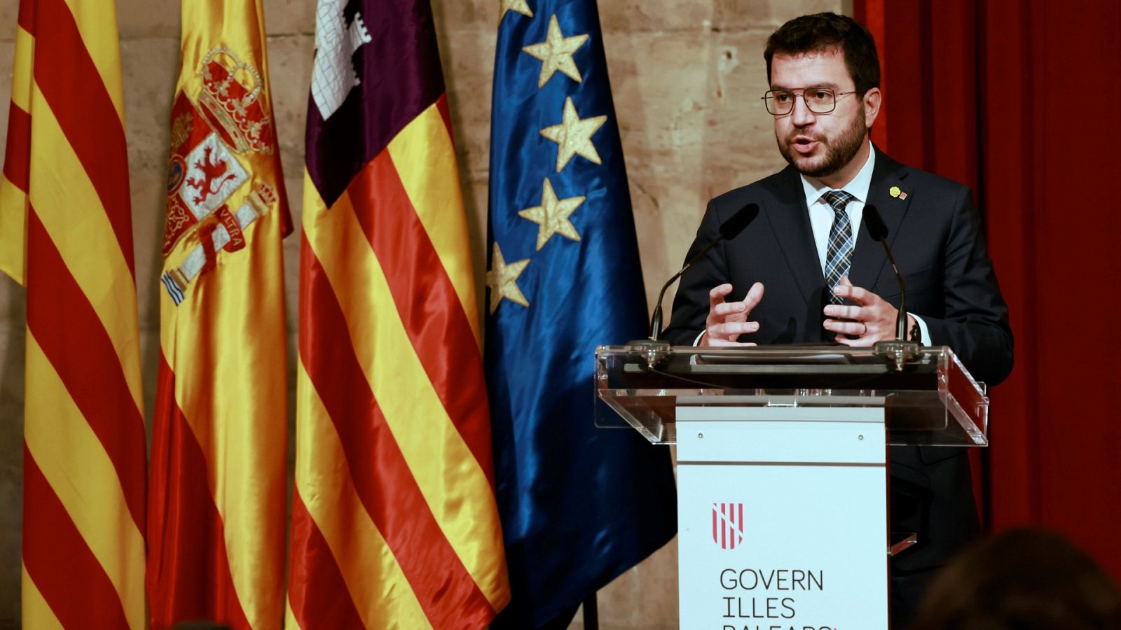 Pere Aragonès defiende la inmersión lingüística pese a la sentencia del Supremo: "El catalán en la escuela no se toca"