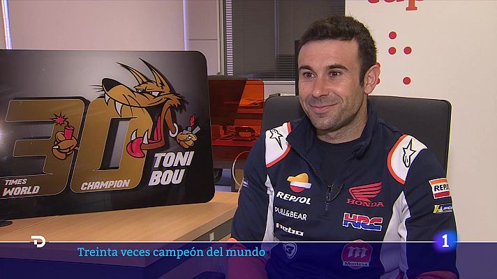 Telediario 2 - Toni Bou, tras su 30º título: "El primero es irrepetible"