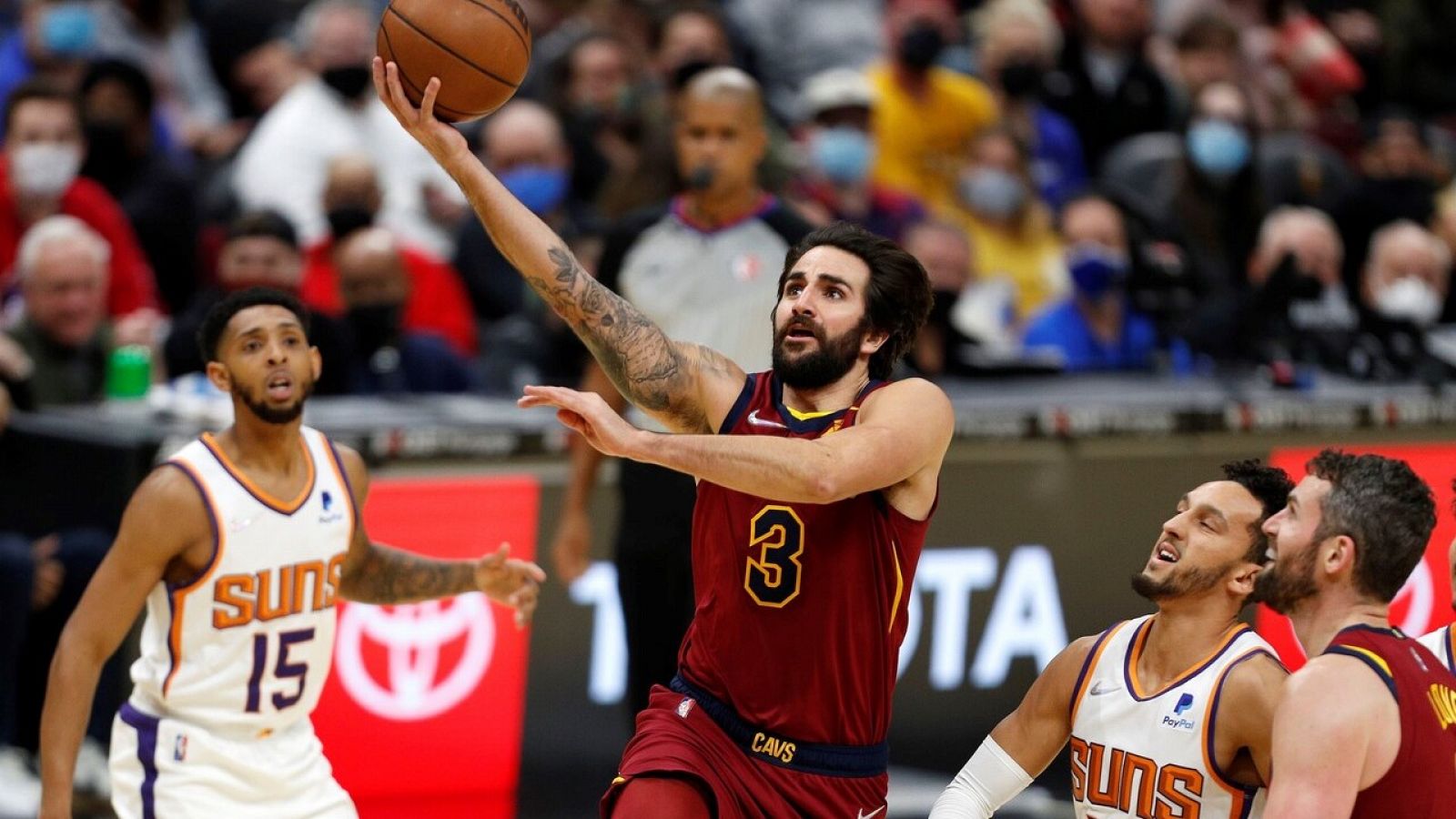 Buena actuación de Ricky pero derrota de Cleveland