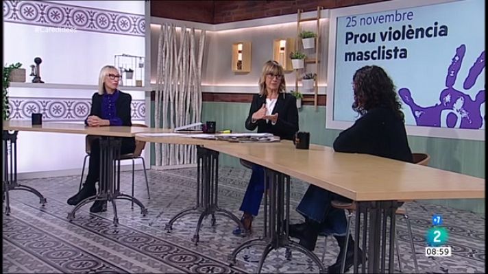 Cafè d'idees - "Hi ha un primer senyal de violència de gènere, va creixent"