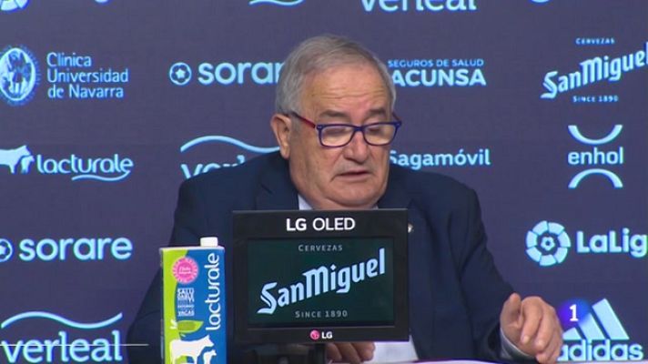 Telenavarra - Luis Sabalza presidirá Osasuna otros cuatro años