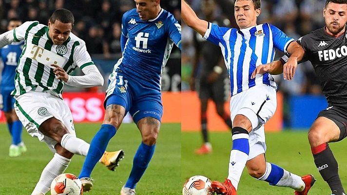 Telediario 1 - Betis y Real Sociedad buscan los dieciseisavos de final de la Europa League