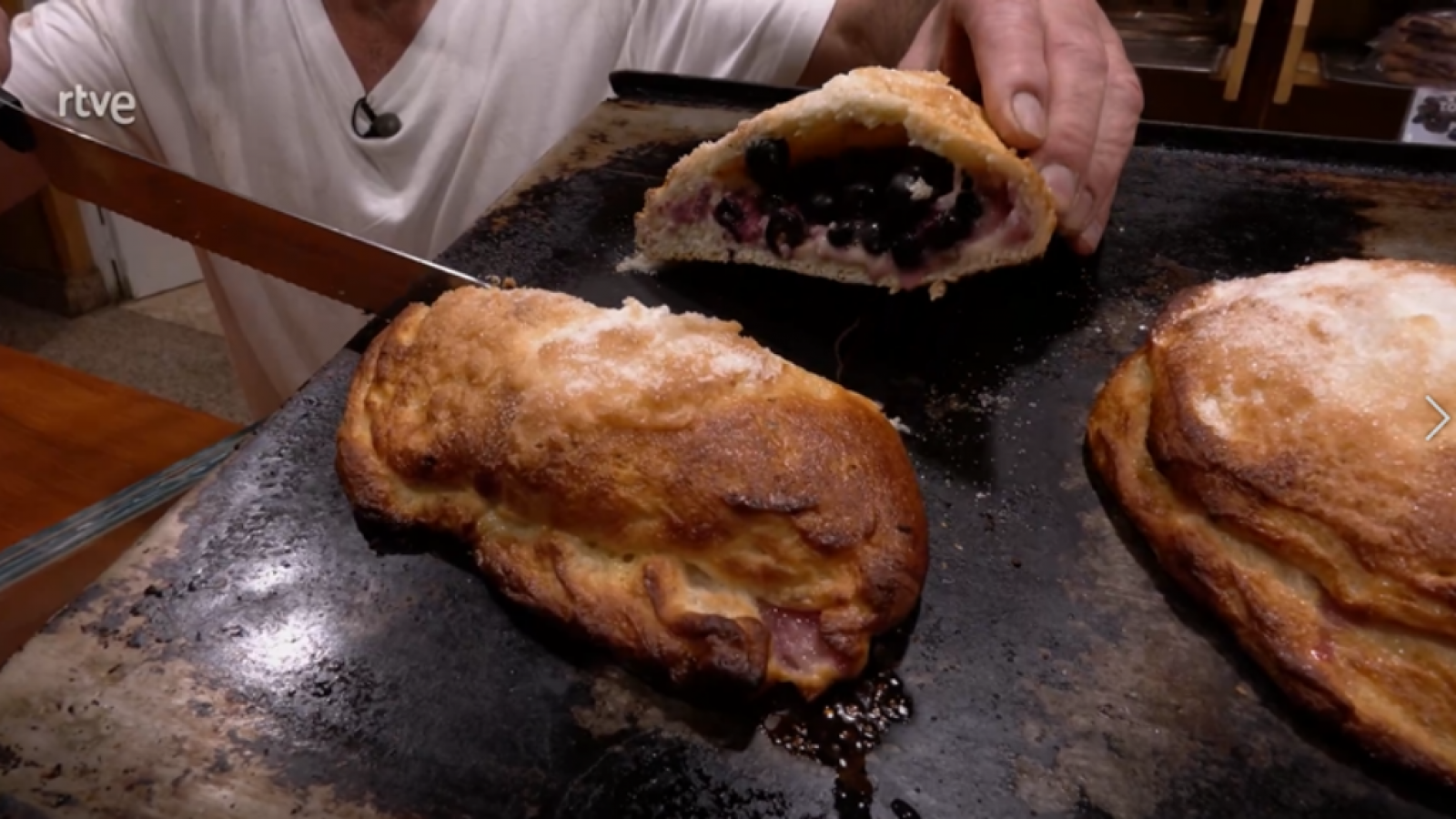 Aquí la Tierra - Receta de harinosas de uva