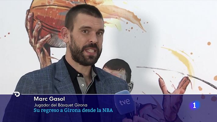 Marc Gasol vuelve a Girona con mucha "ilusión"