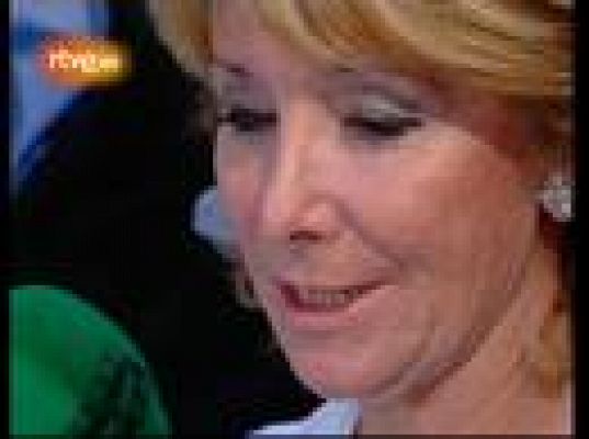 Esperanza Aguirre, muy sana