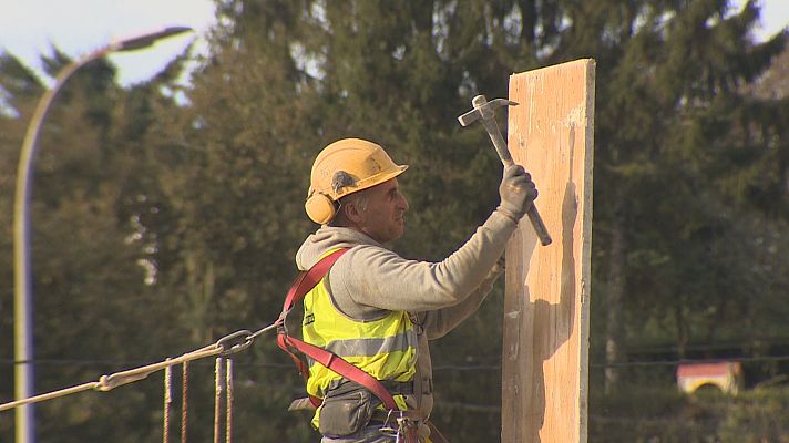Telexornal - Galicia - A construción precisa 8.000 traballadores especializados en Galicia