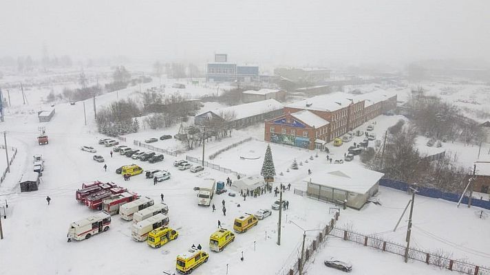Un accidente minero en Rusia deja más de 50 muertos
