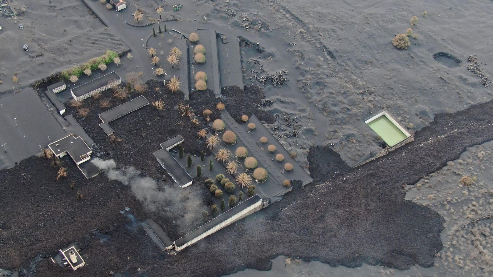 Las lluvias y una nueva colada ponen en vilo a La Palma