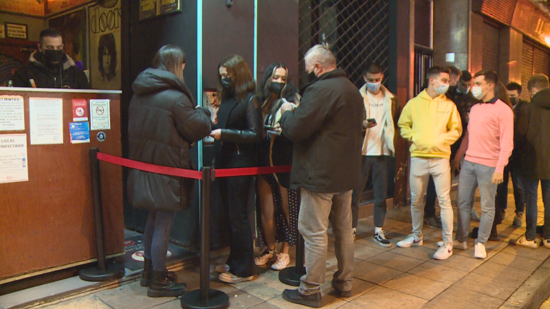 Aragón estrena el pasaporte COVID para el ocio nocturno y celebraciones 