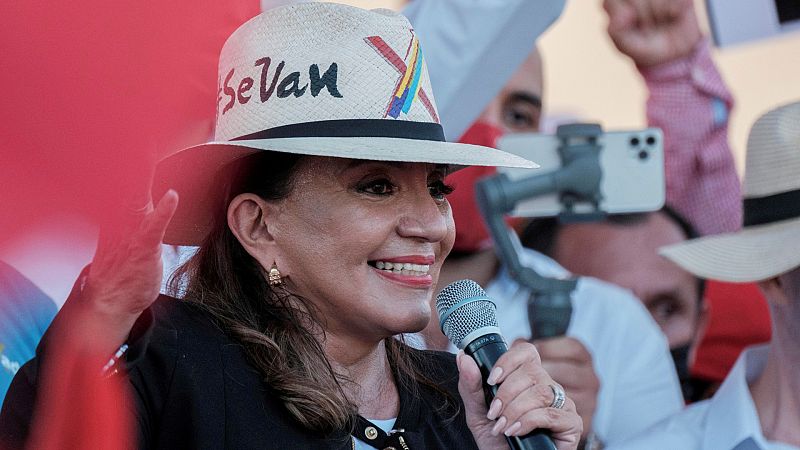 Xiomara Castro, favorita para ganar las presidenciales de Honduras