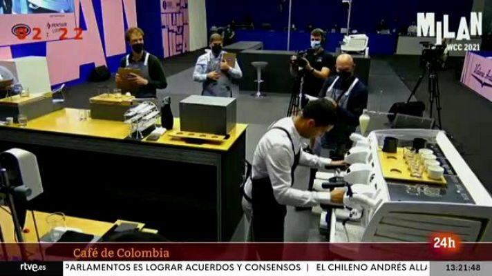 Informativo 24h - El título de mejor barista del mundo, en manos de un colombiano por primera vez