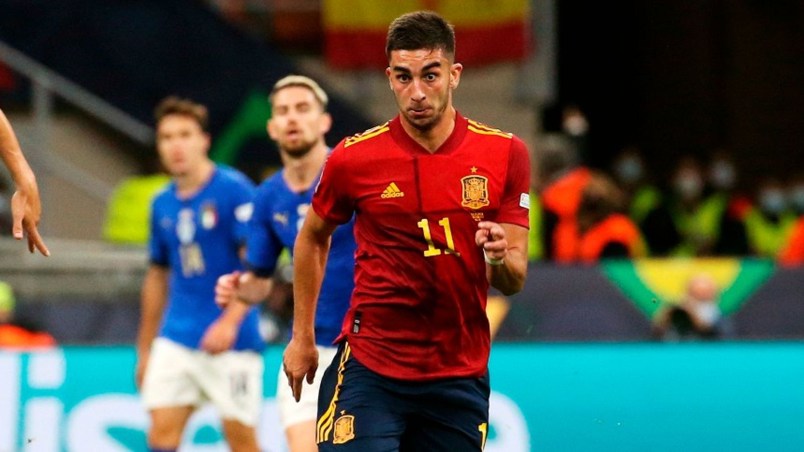 Ferran Torres, en la agenda del Barça