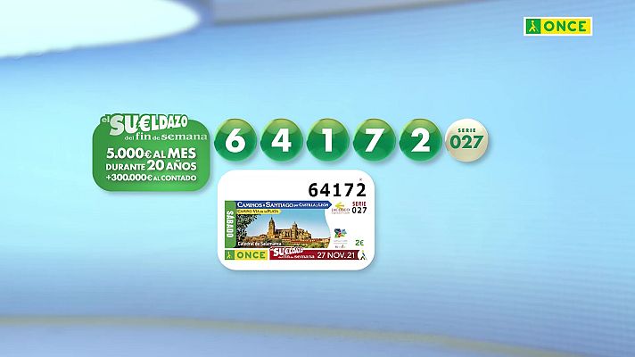 Sorteos ONCE - Sorteo ONCE - 27/11/21