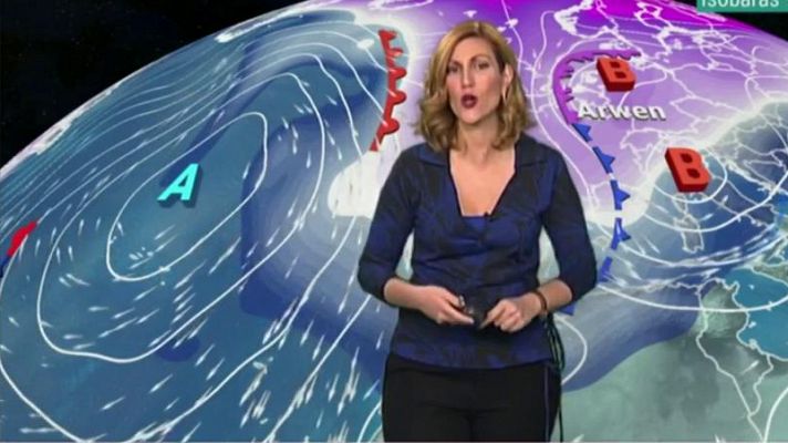 El tiempo - Continúa la borrasca: nevará en cotas bajas del norte peninsular