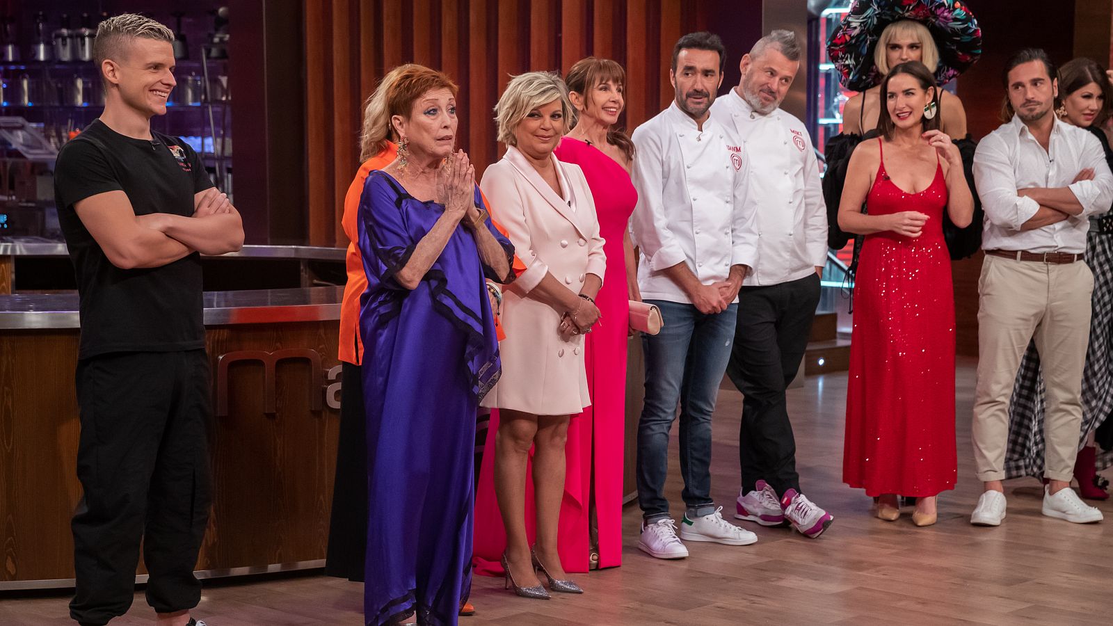 MasterChef I Verónica Forqué prueba los platos de la gran final