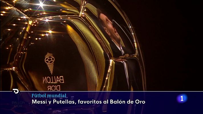 Telediario Fin de Semana - Alexia Putellas y Leo Messi, favoritos al Balón de Oro 2021