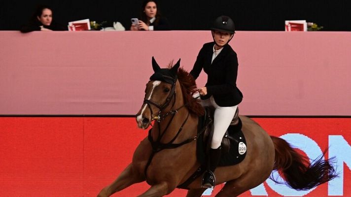 Telediario 1 - La élite de la hípica se reúne en Madrid Horse Week