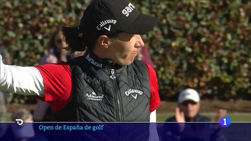 Carlota Ciganda conquista el Open de España de golf