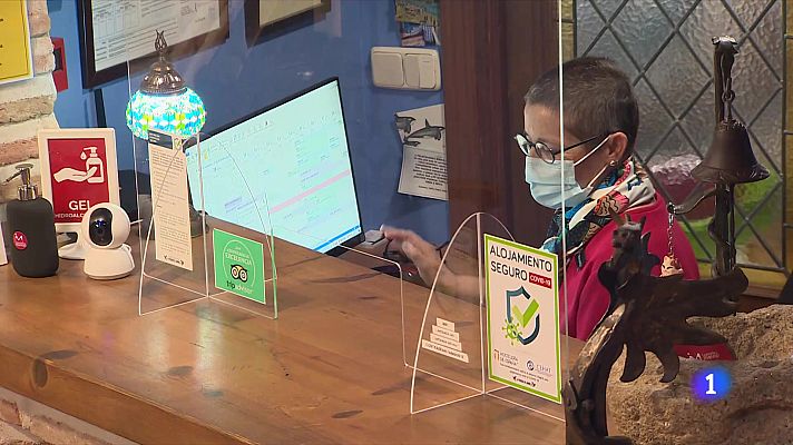 Telediario Fin de Semana - Se frenan las reservas de hoteles y restaurantes