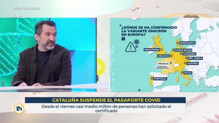 La hora de La 1 - Víctor Jiménez, catedrático de Microbiología: "No hay que dejar que el virus marque los tiempos"