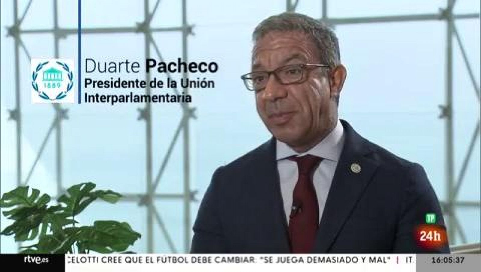 Parlamento - La entrevista - Duarte Pacheco, presidente de la Unión Interparlamentaria (UIP) - 27/11/2021