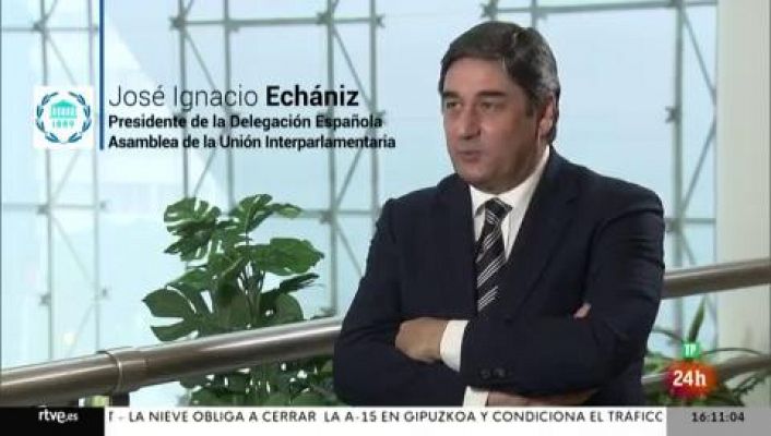 José Ignacio Echániz, delegación española en la UIP