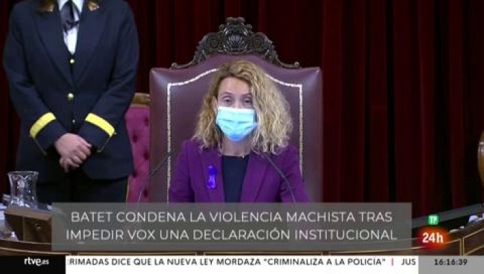 Parlamento - 25N: Día contra la Violencia de Género. Pacto revonado