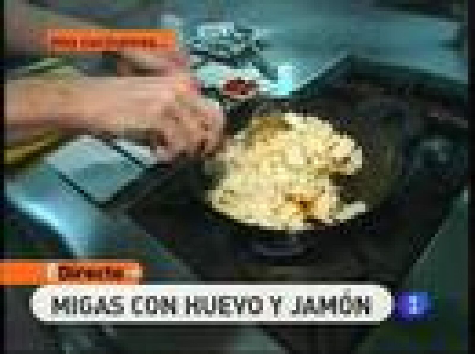 RTVE Cocina: Migas con huevo y jamón | RTVE Play