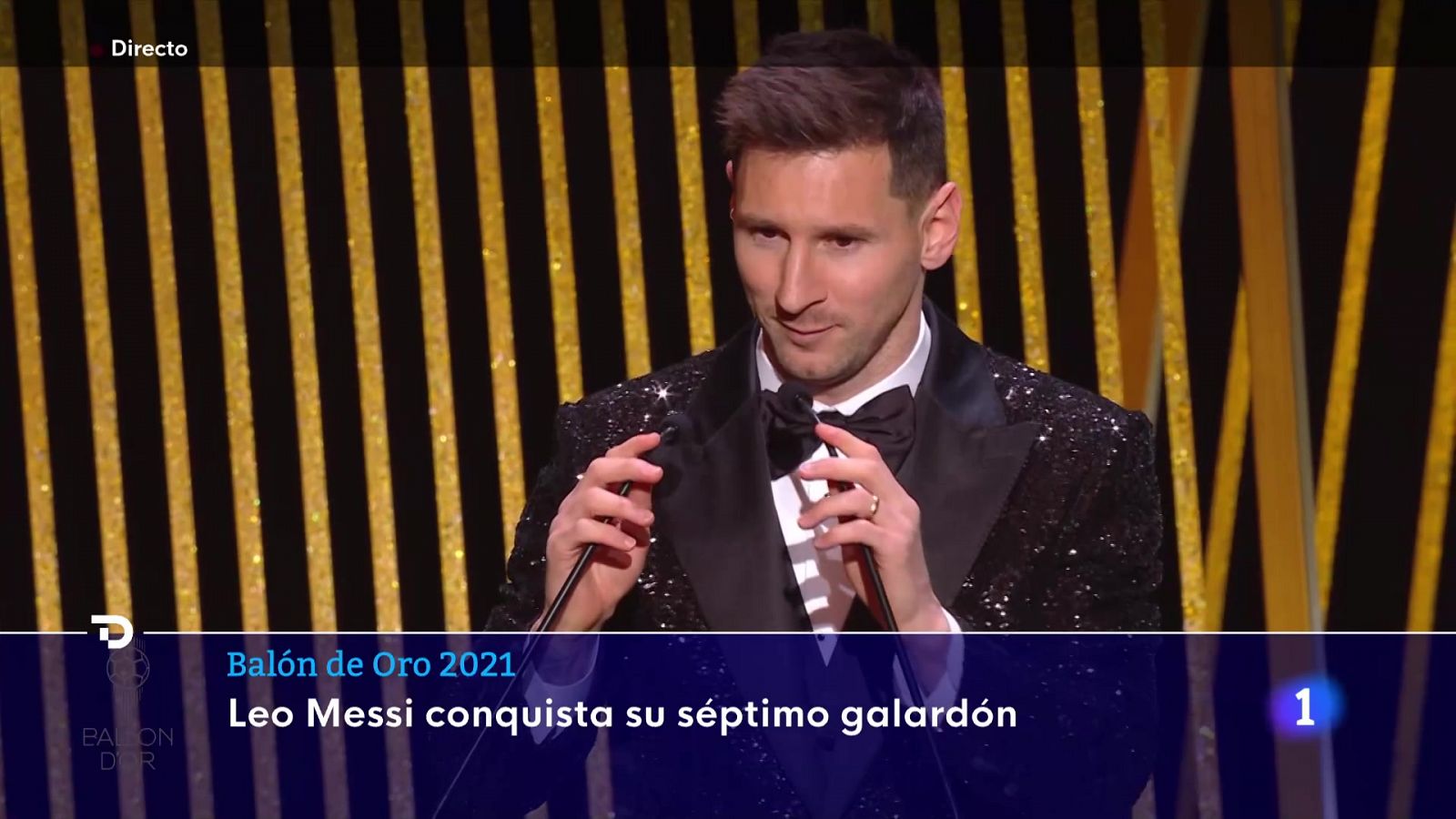 Messi gana su séptimo Balón de Oro; Pedri, mejor sub'21