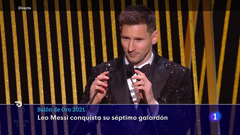 Messi se alza con su séptimo Balón de Oro