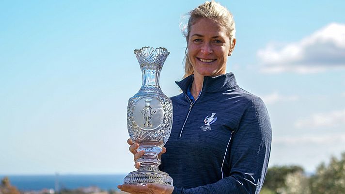 Suzann Pettersen, capitana de la Solheim 2023, en Finca Cortesín: "Me voy a dejar el alma"