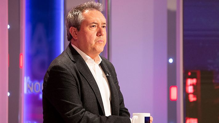 La noche en 24h - Juan Espadas, sobre su oferta para negociar los presupuestos andaluces: "No estamos para el bloqueo de parlamentos"