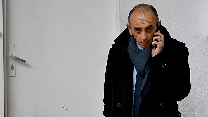 El ultraderechista Éric Zemmour se presenta candidato a las presidenciales francesas