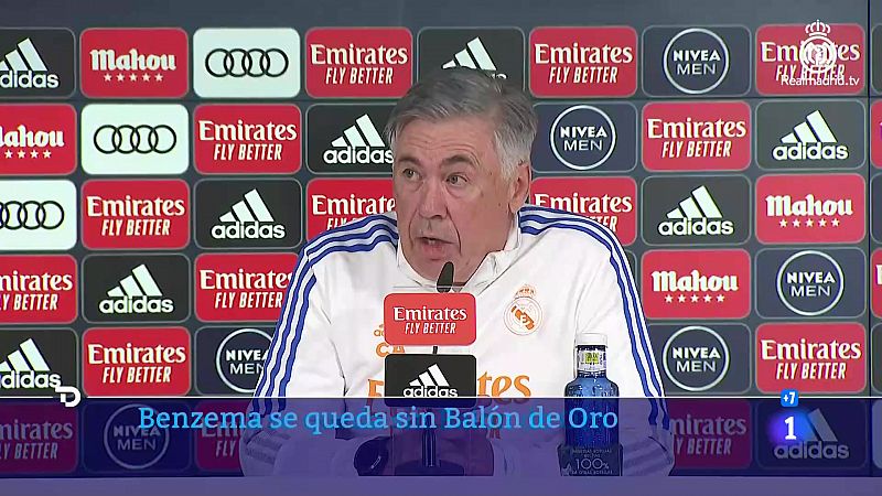 Ancelotti: "Yo hubiera elegido a Karim para ganar el Balón de Oro"  