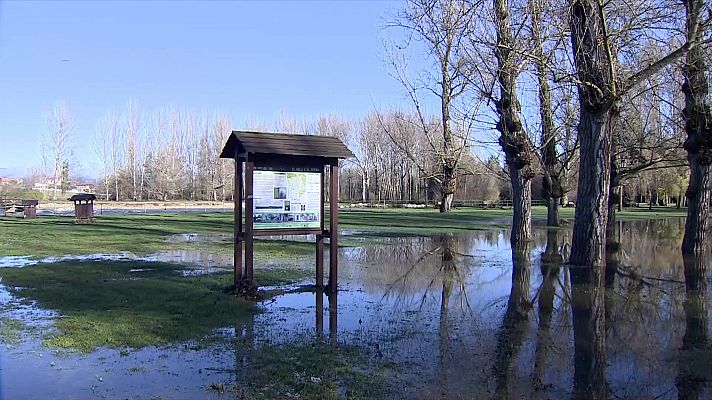 Heladas en Pirineos. Intervalos de viento fuerte en el Ampurdán