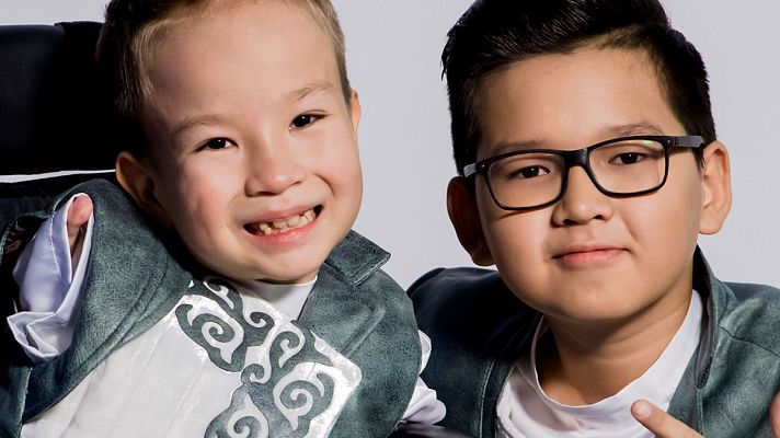 Eurovisión Junior - Alinur Khamzin & Beknur Zhanibekuly representan a Kazajistán