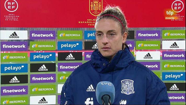 Fútbol - Alexia Putellas: "Estamos más cerca del Mundial, todo se celebra"