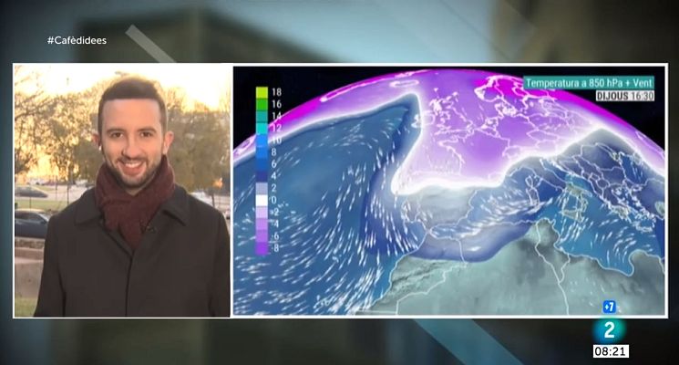 El temps - Arriba un nou front que portarà més neu, vent i fred