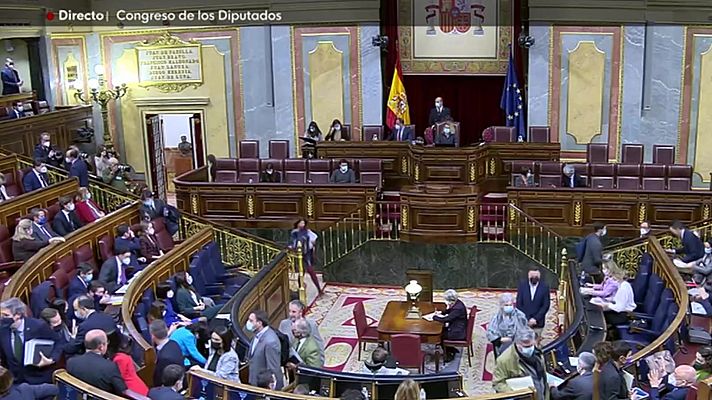 Especiales informativos - Sesión de control al gobierno - 01/12/21